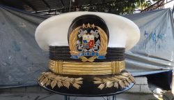 Fiberglass Fabricated PMMA Seaman's Hat